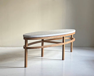 Bläse coffee table, ellipse