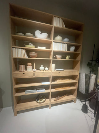 Högklint - Buildable shelf system in EK - Exhibition Visby Showroom