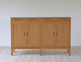 Klinte model 3, tall sideboard with cabinet - 4 compartments